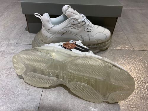 Balenciaga Men Shoes Fashion Design Luxury Brand Triple S Sneaker