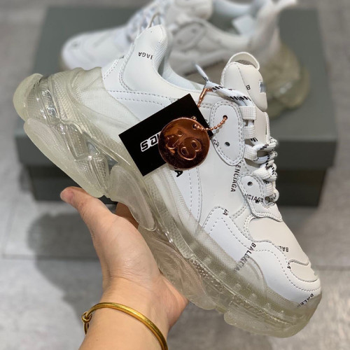 Balenciaga Men Shoes Fashion Design Luxury Brand Triple S Sneaker