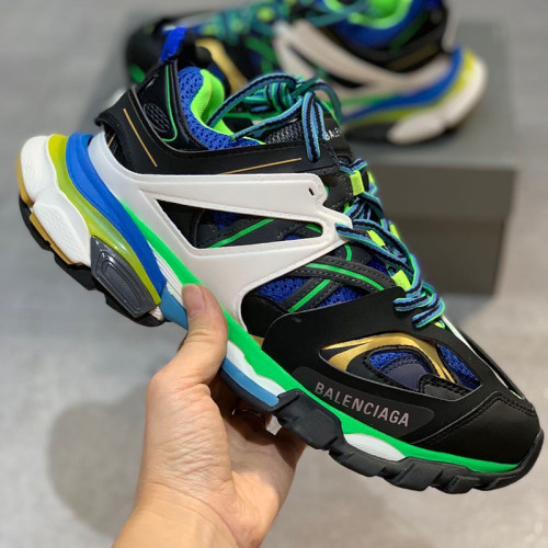 Balenciaga Mens Shoes Sneakers Luxury Brand Track Clear Sole Sneaker with Original Box