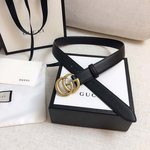 Gucci Womens Belts Luxury Brand with Original Box Leather Belts for Women