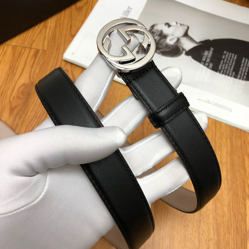Gucci Womens Belts Luxury Brand with Original Box Leather Belts for Women