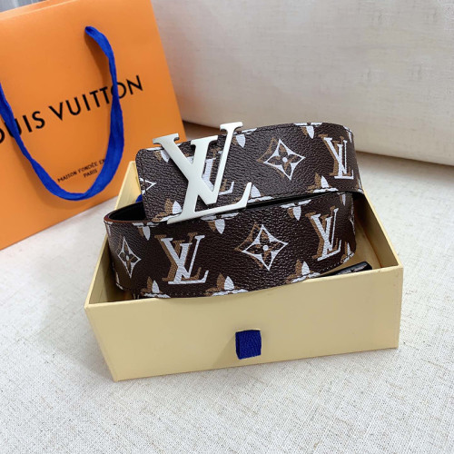 Louis Vuitton Mens Belt Luxury Brand Men Belts Luxury Brand with Original Box