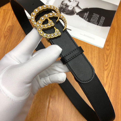 Gucci Womens Belts Luxury Brand with Original Box Leather Belts for Women