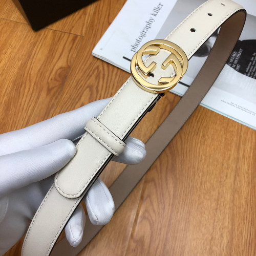 Gucci Womens Belts Luxury Brand with Original Box Leather Belts for Women