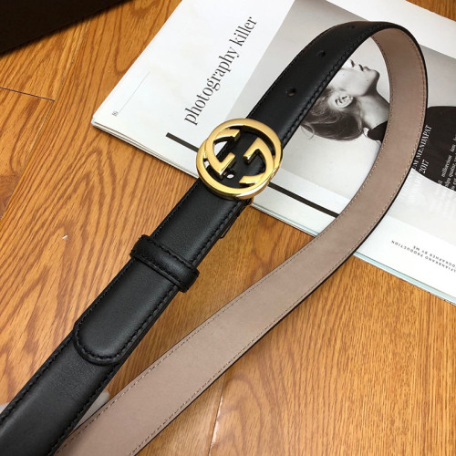 Gucci Womens Belts Luxury Brand with Original Box Leather Belts for Women