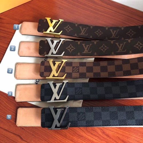 Louis Vuitton Mens Belt Luxury Brand Men Belts Luxury Brand with Original Box
