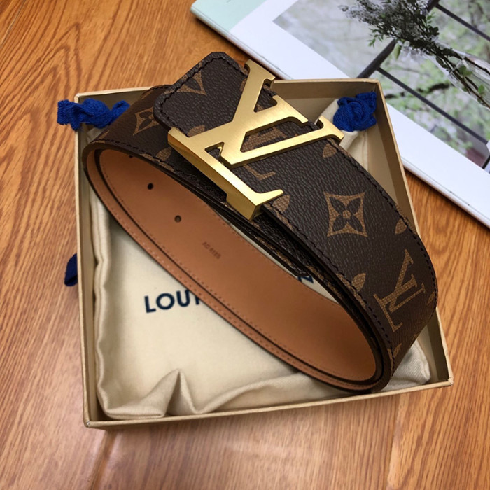 Louis Vuitton Mens Belt Luxury Brand Men Belts Luxury Brand with Original Box