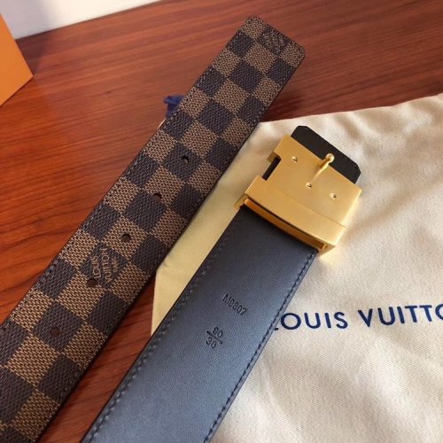 Louis Vuitton Mens Belt Luxury Brand Men Belts Luxury Brand with Original Box