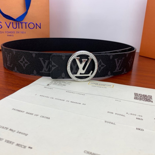 Louis Vuitton Mens Belt Luxury Brand Men Belts Luxury Brand with Original Box