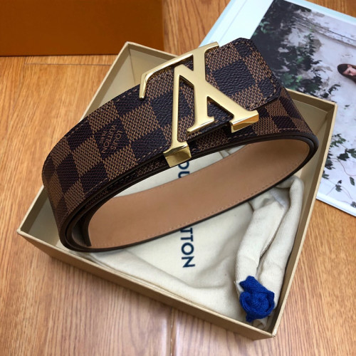 Louis Vuitton Mens Belt Luxury Brand Men Belts Luxury Brand with Original Box