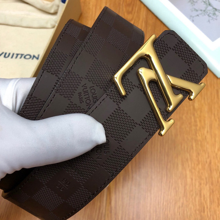 Louis Vuitton Mens Belt Luxury Brand Men Belts Luxury Brand with Original Box