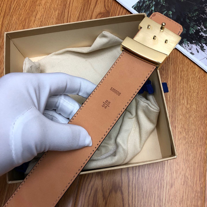 Louis Vuitton Mens Belt Luxury Brand Men Belts Luxury Brand with Original Box