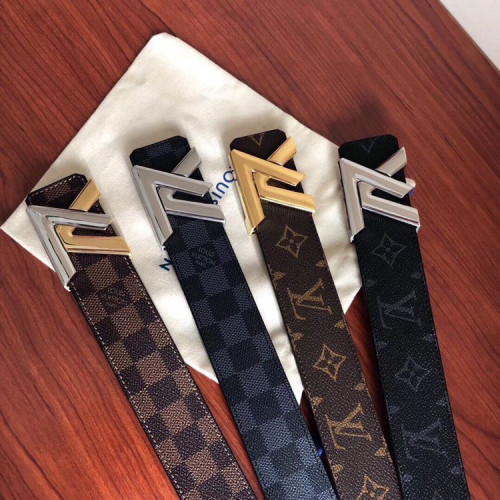 Louis Vuitton Mens Belt Luxury Brand Men Belts Luxury Brand with Original Box