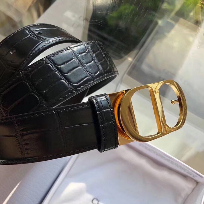 Dior Womens Belts Leather Design Luxury Brand Style Belts for Women with Original Box and Dust Bag Receipts