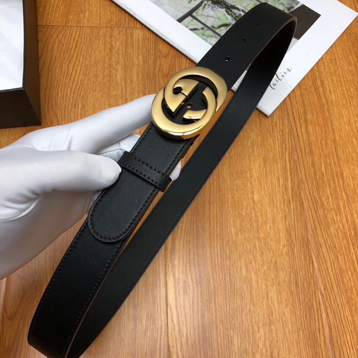 Gucci Womens Belts Luxury Brand with Original Box Leather Belts for Women