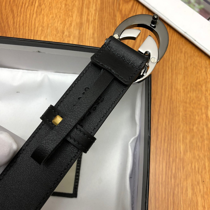 Gucci Womens Belts Luxury Brand with Original Box Leather Belts for Women