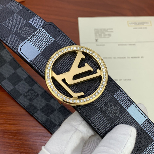 Louis Vuitton Mens Belt Luxury Brand Men Belts Luxury Brand with Original Box