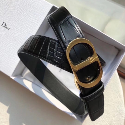 Dior Womens Belts Leather Design Luxury Brand Style Belts for Women with Original Box and Dust Bag Receipts
