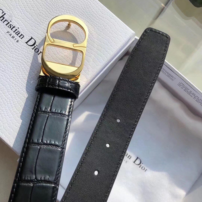 Dior Womens Belts Leather Design Luxury Brand Style Belts for Women with Original Box and Dust Bag Receipts