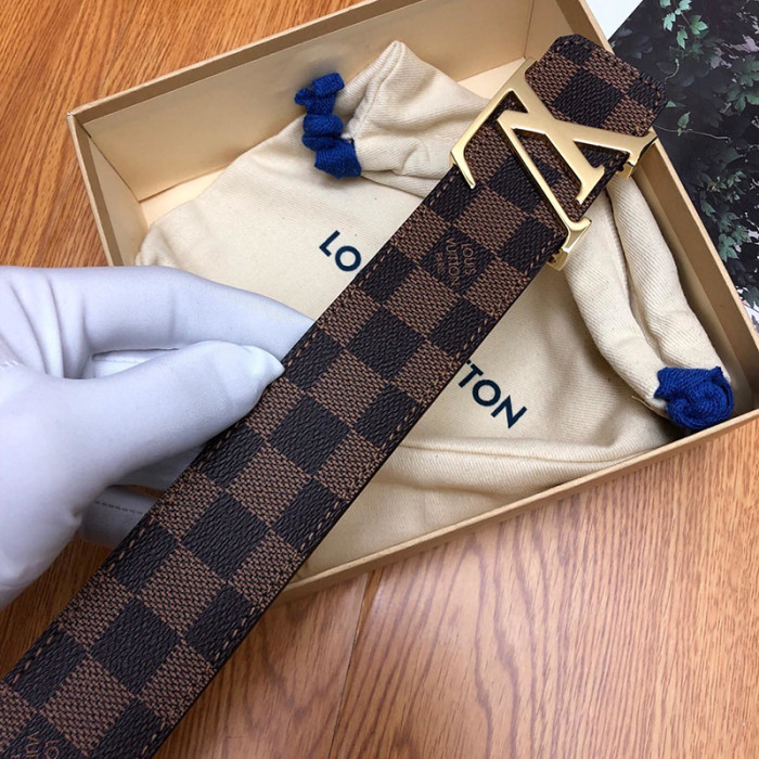 Louis Vuitton Mens Belt Luxury Brand Men Belts Luxury Brand with Original Box