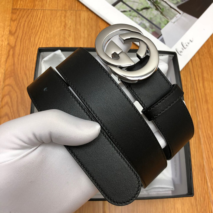 Gucci Womens Belts Luxury Brand with Original Box Leather Belts for Women