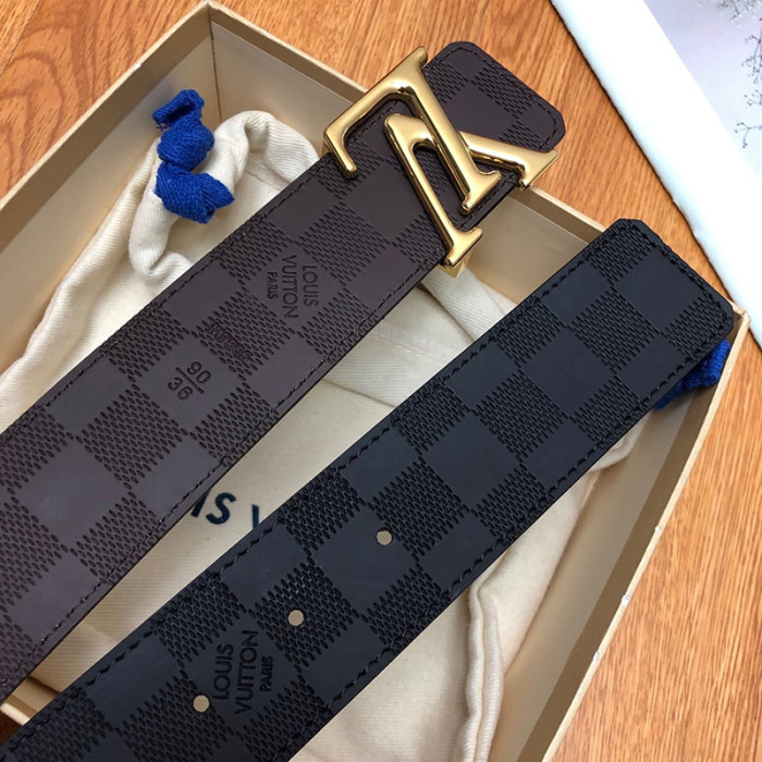 Louis Vuitton Mens Belt Luxury Brand Men Belts Luxury Brand with Original Box