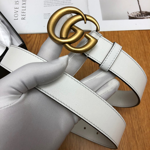 Gucci Womens Belts Luxury Brand with Original Box Leather Belts for Women