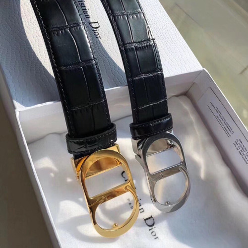 Dior Womens Belts Leather Design Luxury Brand Style Belts for Women with Original Box and Dust Bag Receipts
