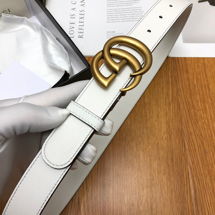 Gucci Womens Belts Luxury Brand with Original Box Leather Belts for Women