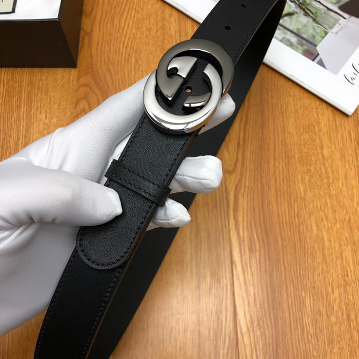 Gucci Womens Belts Luxury Brand with Original Box Leather Belts for Women