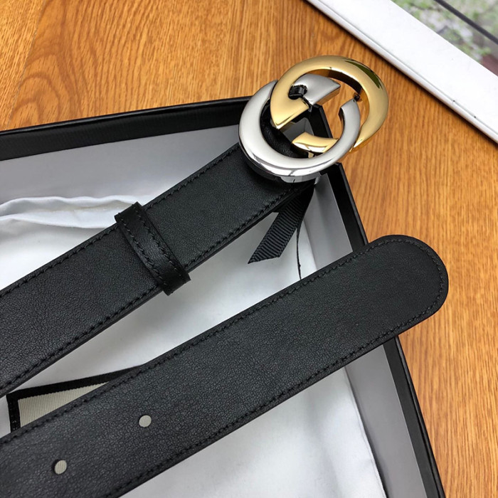 Gucci Womens Belts Luxury Brand with Original Box Leather Belts for Women
