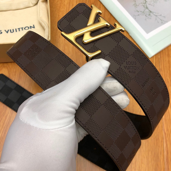 Louis Vuitton Mens Belt Luxury Brand Men Belts Luxury Brand with Original Box