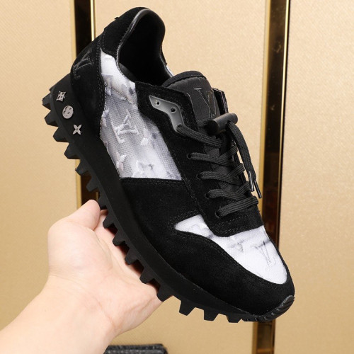 Louis Vuitton Mens Shoes Luxury Brand Runner Sneaker with Original Box