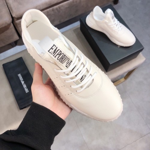 Armani Men Shoes Fashion Design Luxury Brand