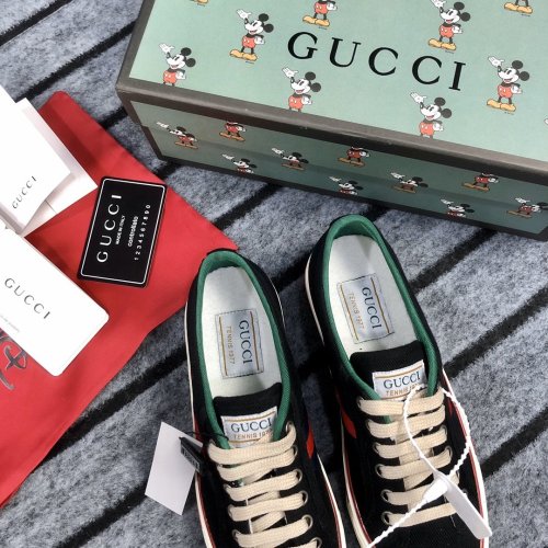 Gucci Mens Shoes Luxury Brand Tennis 1977 Sneaker  ‎606111 GZO30 1094