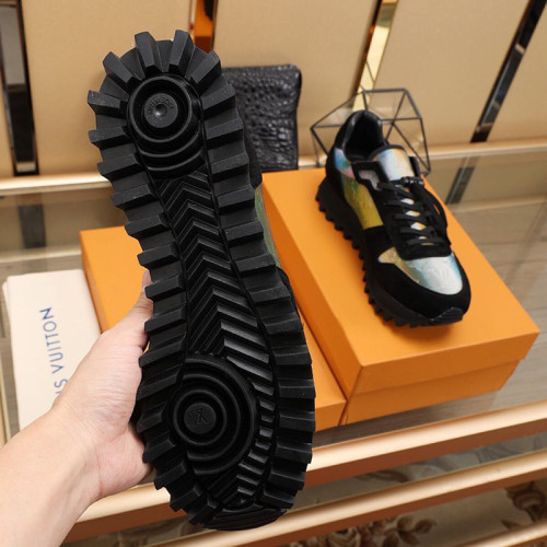 Louis Vuitton Mens Shoes Luxury Brand Runner Sneaker with Original Box