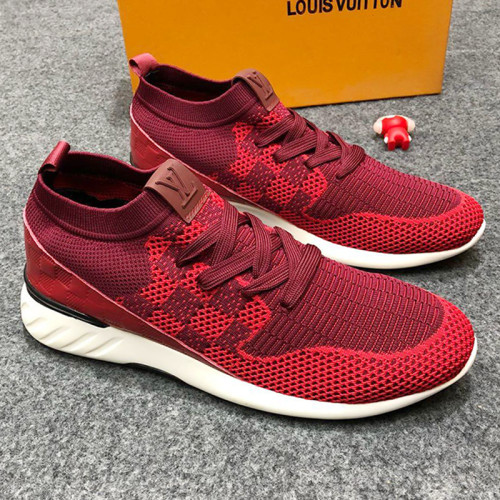 Louis Vuitton Men Shoes Sneakers Breathable Design Fashion Type Footwear Luxury