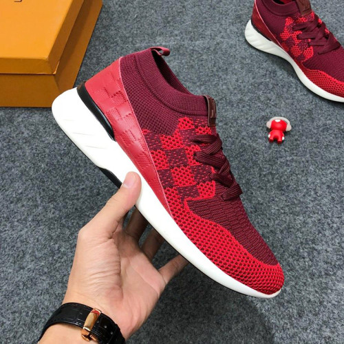 Louis Vuitton Men Shoes Sneakers Breathable Design Fashion Type Footwear Luxury