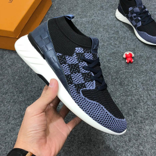 Louis Vuitton Men Shoes Sneakers Breathable Design Fashion Type Footwear Luxury