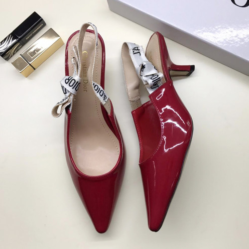 Dior Women Shoes Luxury Design Fashion Type High Heel Shoes for Wedding Style J'ADIOR SLINGBACK PUMP