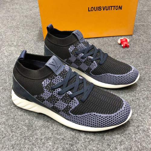 Louis Vuitton Men Shoes Sneakers Breathable Design Fashion Type Footwear Luxury