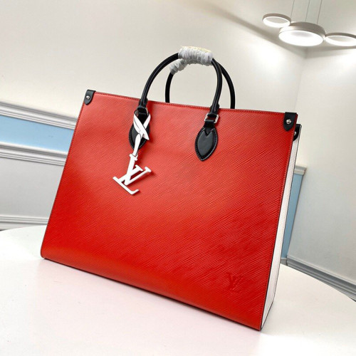 Louis Vuitton Womens Bag Handbags Luxury Brand ONTHEGO MM Epi Leather Fashion Handbag