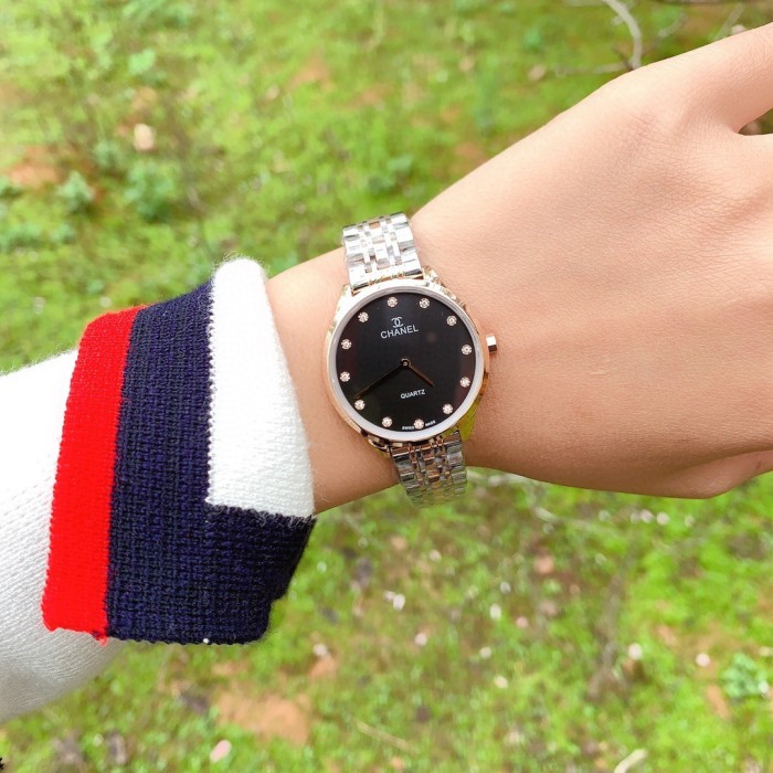 Chanel Watch Luxury Brand Design Fashion Type with Original Box