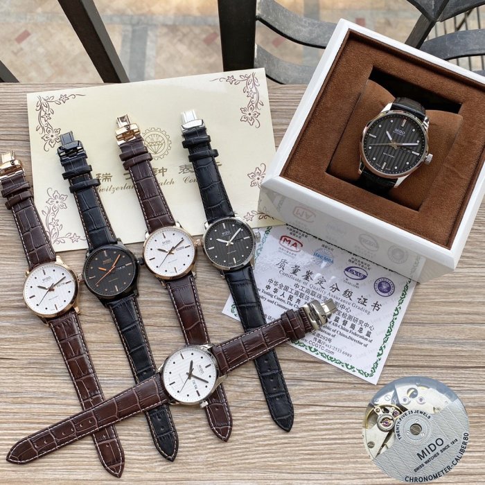 Mido Watch Luxury Brand Design Fashion Type with Original Box