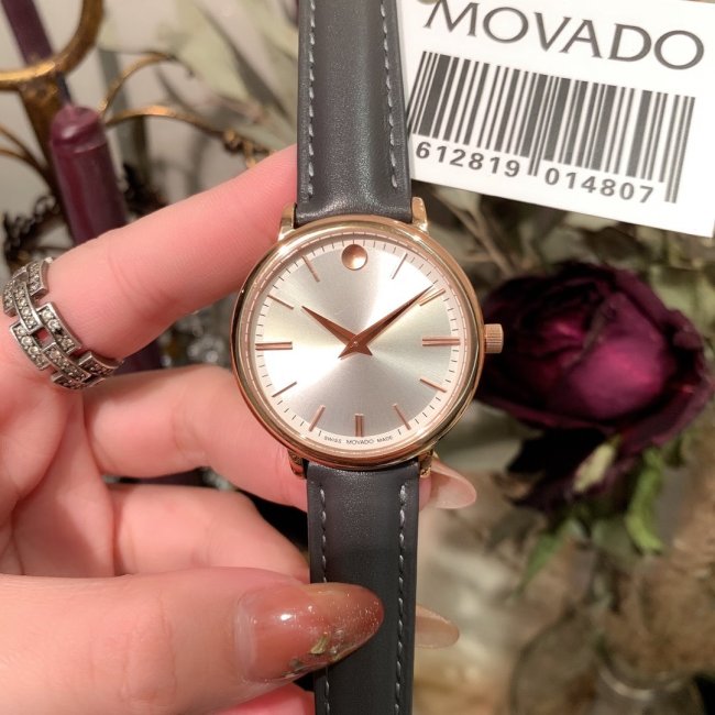 Movado Watch Luxury Brand Design Fashion Type with Original Box