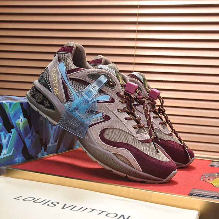 Louis Vuitton Men Shoes Sneakers Breathable Design Fashion Type Trail Sneaker 1A7QV0