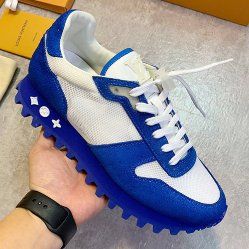 Louis Vuitton Mens Shoes Luxury Brand Runner Sneaker with Original Box 1A526A