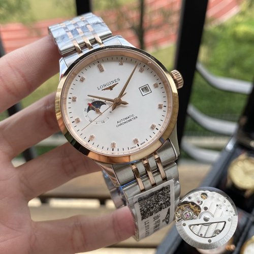 Longines Watch Luxury Brand Design Fashion Type with Original Box