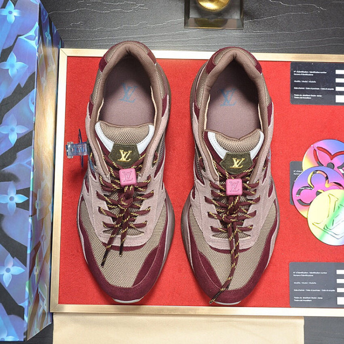 Louis Vuitton Men Shoes Sneakers Breathable Design Fashion Type Trail Sneaker 1A7QV0