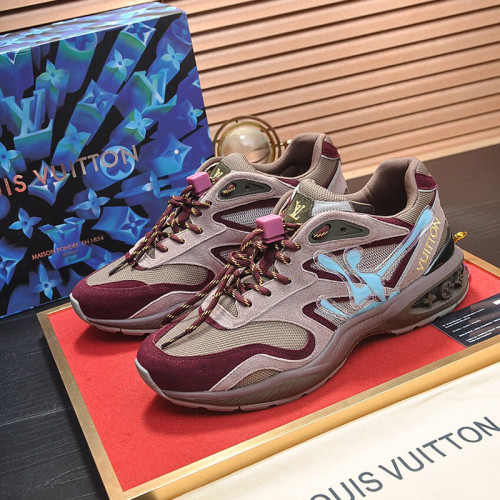 Louis Vuitton Men Shoes Sneakers Breathable Design Fashion Type Trail Sneaker 1A7QV0